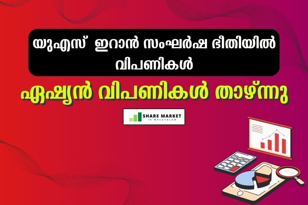 യുഎസ് - ഇറാൻ സംഘർഷ ഭീതിയിൽ വിപണികൾ
